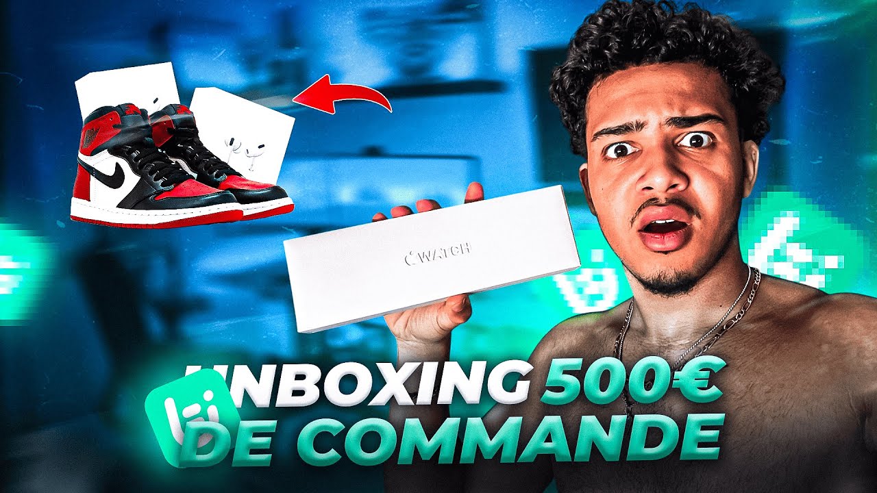 ON DEBALLE 500€ DE COMMANDE !!!