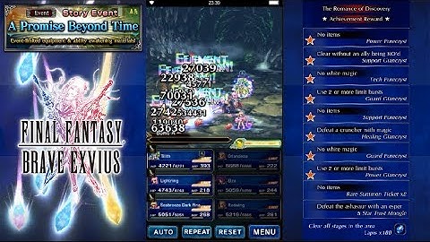 ♦FFBE♦ A Promise Beyond Time Part 9 - "The Romance of Discovery" [FIRST LOOK]