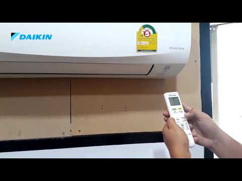 [RA]วิธีเข้าโหมดทดสอบ Test Mode เครื่องปรับอากาศไดกิ้น รุ่น  FTKC
