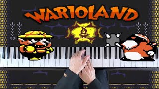 Wario Land — Piano part 6/8 (S.S. Tea Cup, Pouncer, Lava & Train Courses)