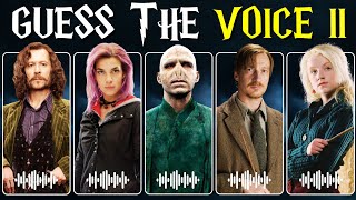 Guess The Harry Potter Character By Their Voice Part 2 🧙‍♂