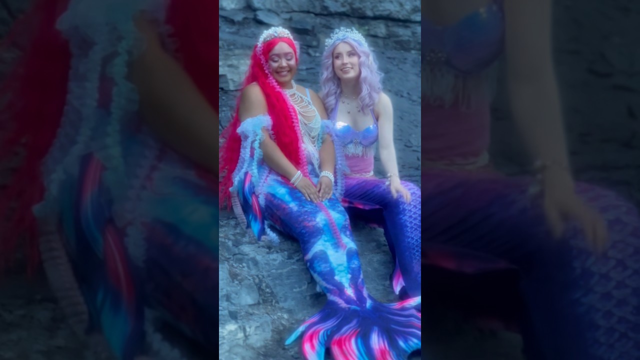 “Love love love. What is it good for?” - siren/mermaid lagoon vibes w/ @kurlismagicaljourney 🌊✨🫧
