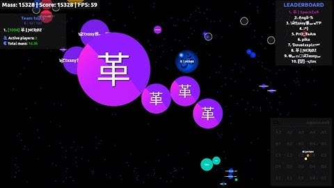 Agar.io - Win / Fail Compilation #2 , Insane DoubleSplits , Huge Popsplits Etc...