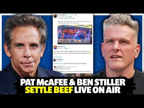 Thumbnail for Pat McAfee & Ben Stiller Settle Beef Live On Air