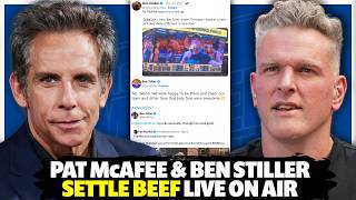 Pat McAfee & Ben Stiller Settle Beef Live On Air Wealth