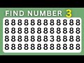 Find the Odd Numbers | Spot the difference | Find the Odd One Out | Easy, Medium, Hard -30 levels