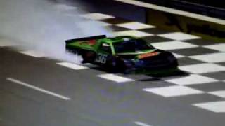 Nascar Cdaning Worl Trucks Burnout  Pocono
