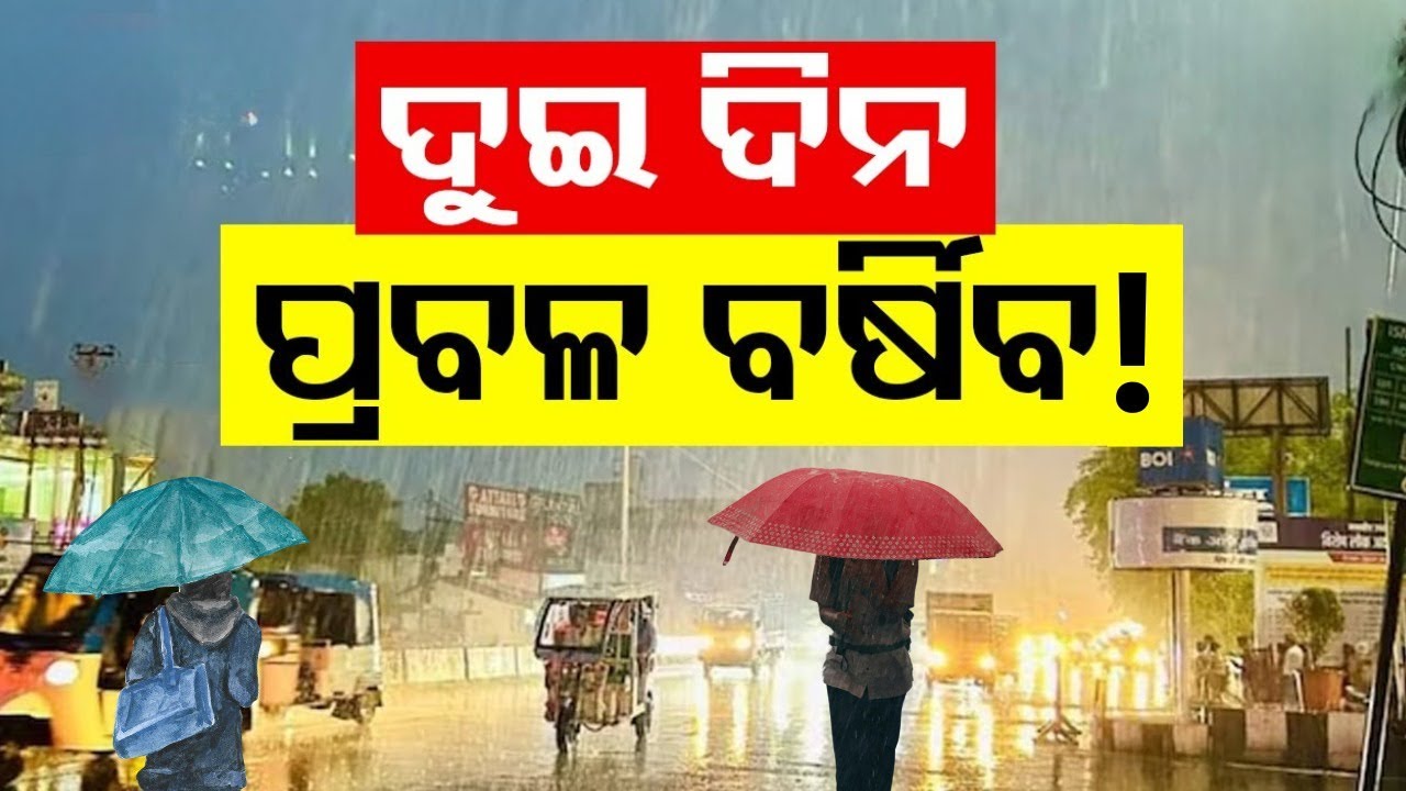 Odisha Rain News Live: ଆସୁଛି ବର୍ଷା | Rain Alert For Odisha | Odisha Rain