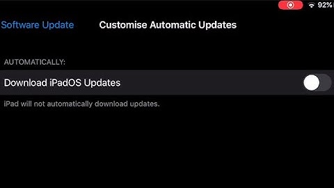 How To Stop iPhone or iPad from Automatically Downloading Software updates to iOS and iPadOS