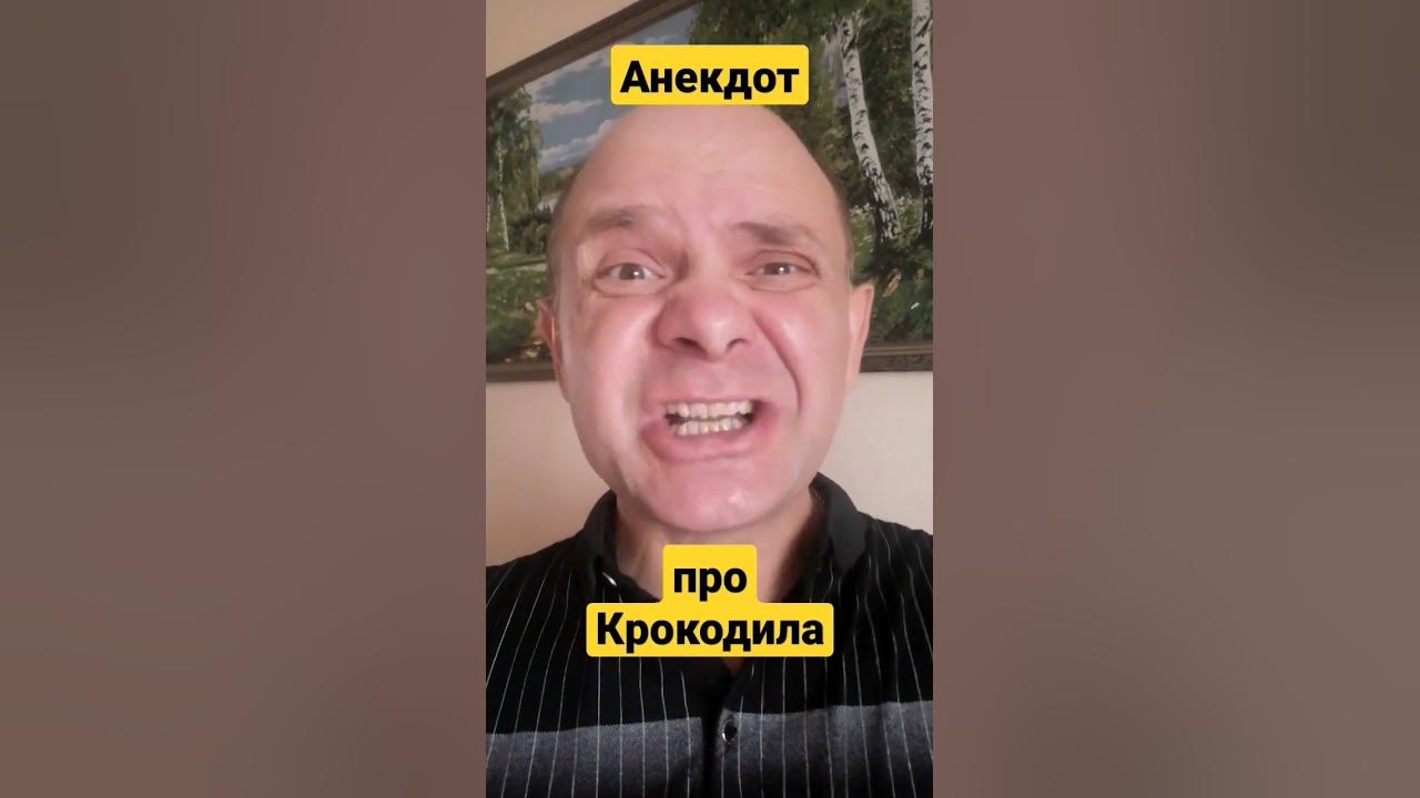 Анекдот про крокодила и слонов. Классный анекдот. - YouTube