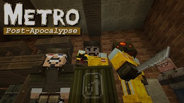 Minecraft Adventure Map - Metro Post Apocalypse - Part 1