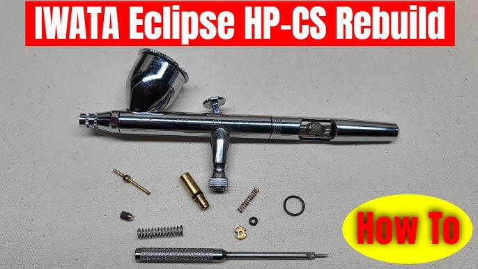 Iwata Eclipse HP-SBS Side Feed Dual Action Airbrush, Unpackaged