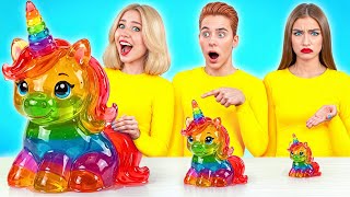 Велика, Середня або Маленька Тарілка Челендж | Кумедна Кулінарна Битва від Multi DO Challenge