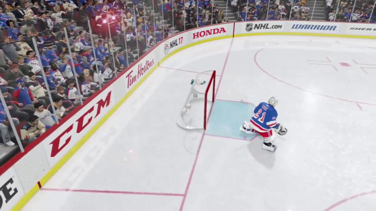 Goalie scores on Goalie during EA EASHL NHL 17 dropin 6vs.6 YouTube