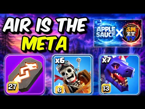 Clash of Clans Super Dragon and Balloon Air Strategy Guide