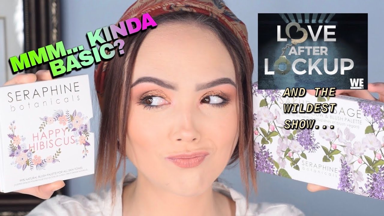sakura and sage vegan eyeshadow and blush palette