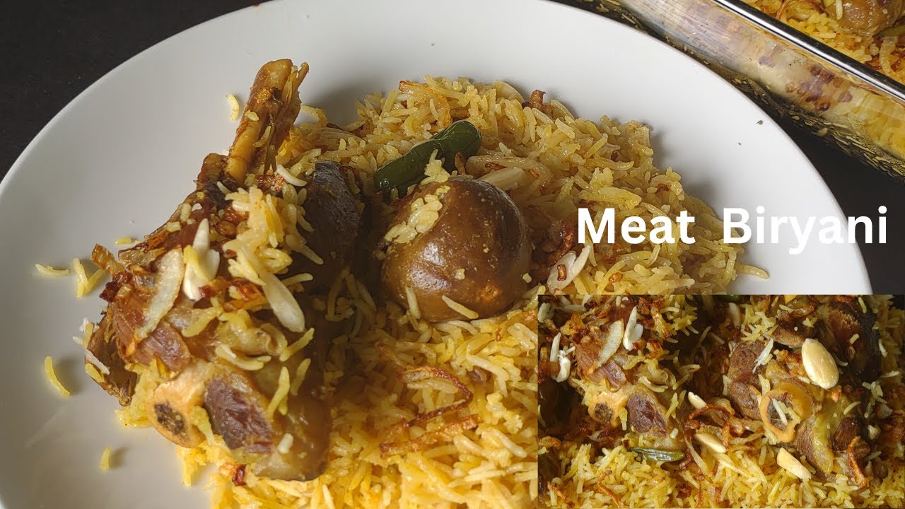 Meat Biryani recipe Mutton/Lamb Biryani Yes You Can Cook YouTube