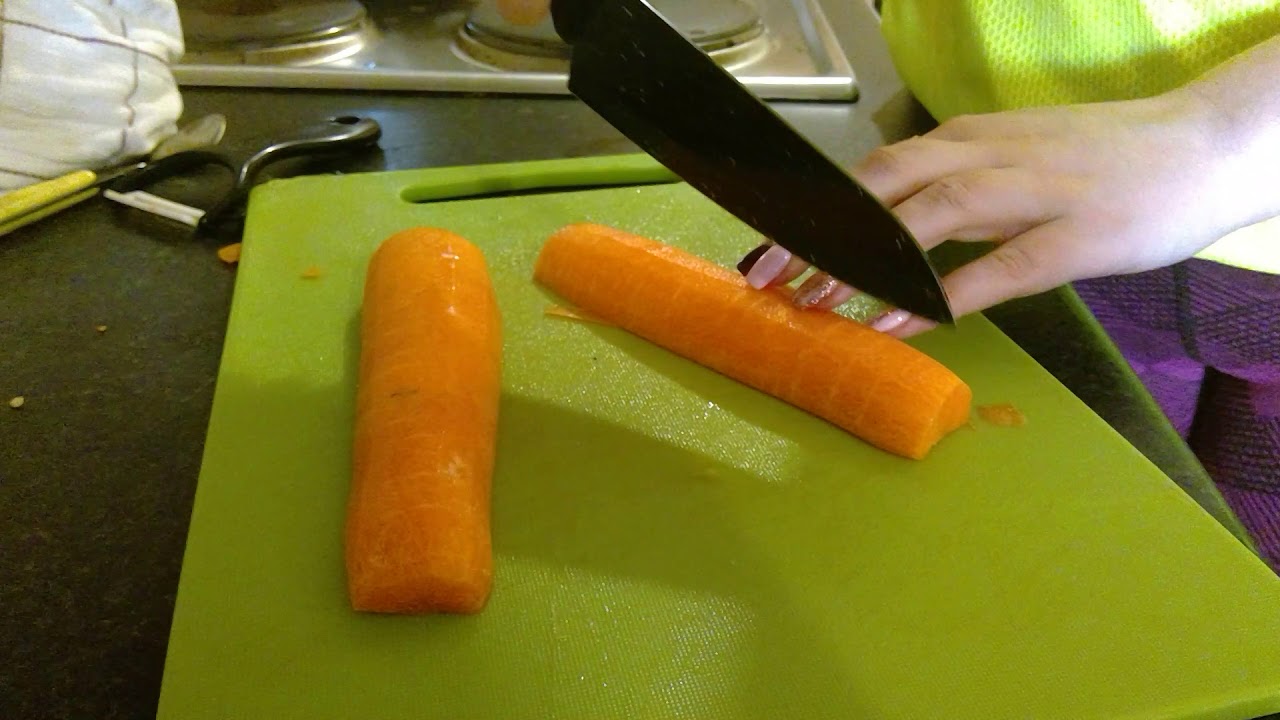 How to make Carrot Batons/cubes. YouTube