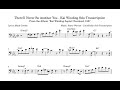 Capture de la vidéo Transcription Of Kai Winding's Solo On There'll Never Be Another You!