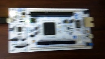 ST32 Nucleo 144 LED blink demo