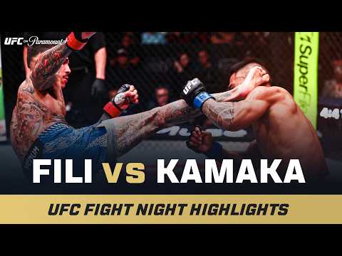 CRAZY HEAD KICK 🤯 | Andre Fili vs. Kai Kamaka | UFC Fight Night Mini Fight Highlights
