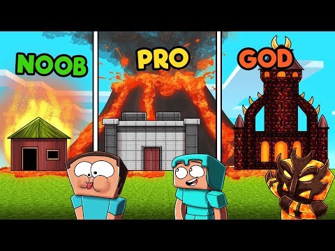 minecraft---volcano-base-challenge!-(noob-vs.-pro-vs.-god)