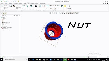 Cup of Screw Jack In CREO