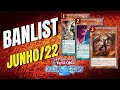 BANLIST CHEGOU. SERÁ O FIM DO TIER 1?