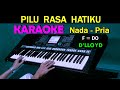 PILU [D'LLOYD] KARAOKE NADA COWOK/PRIA | LIRIK , HD