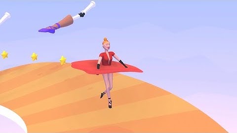 ‎Ballerina Run 3D - All Levels Gameplay Android, iOS
