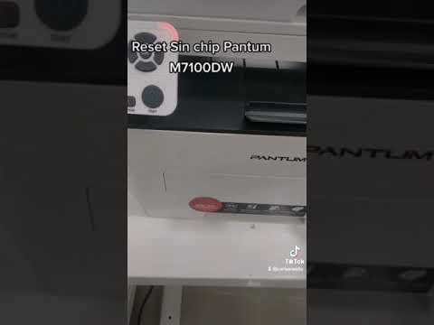 Reset Sin chip Pantum M7100DW