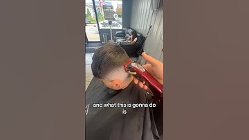 YOU NEED TO KNOW THIS TIP FOR DOING FADES!! 🔥 #howto #haircut #hack #hairstyle #hair #tricks