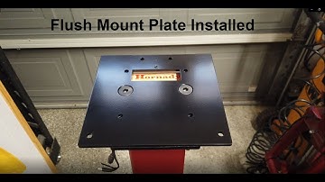 Mobile Reloading Press Stand Transformation: Part 3 - Flush mount!