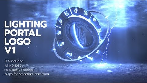 Lightning Action Logo V1 After Effects Templates