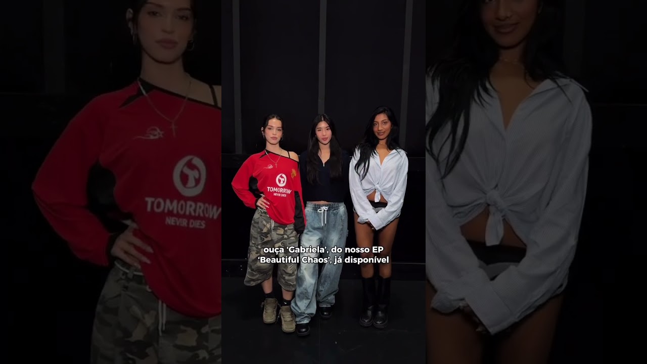 Oi, Brasil 🖤🌹 KATSEYE passou por aqui! Já ouviram “Gabriela”? Tá em todas as plataformas!