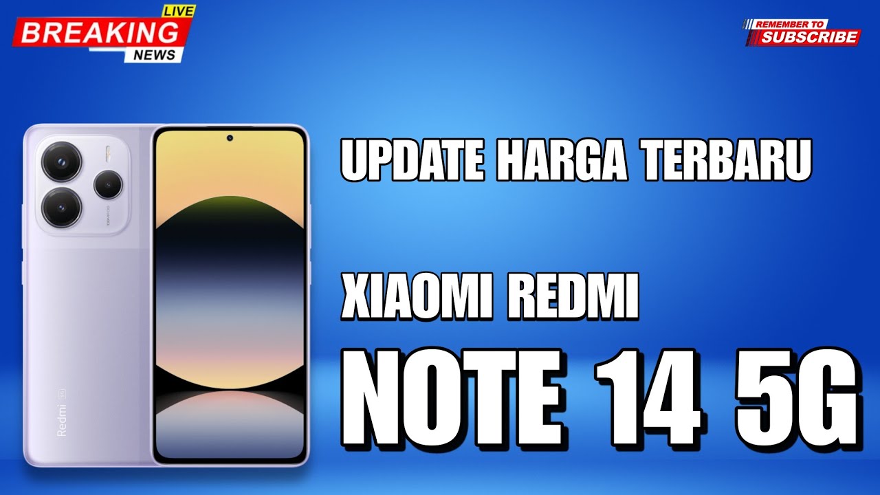 Review Xiaomi Redmi Note 14 5G| Update Harga dan Spesifikasi Xiaomi Redmi note 14 5G