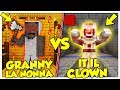 GRANNY LA NONNA CONTRO IT (PENNYWISE)! - Minecraft ITA