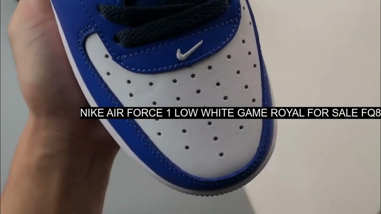 Nike Air Force 1 Low Game Royal FQ8825-100