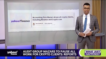 Auditing firm Mazars drops crypto clients including Binance, Crypto.com