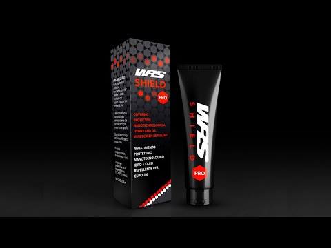 WRS SHIELD PRO COVERING PROTECTIVE NANOTECHNOLOGICAL WINDSCREEN REPELLENT 10ML video