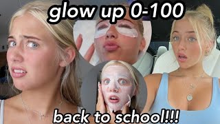 back to school GLOW UP! ?