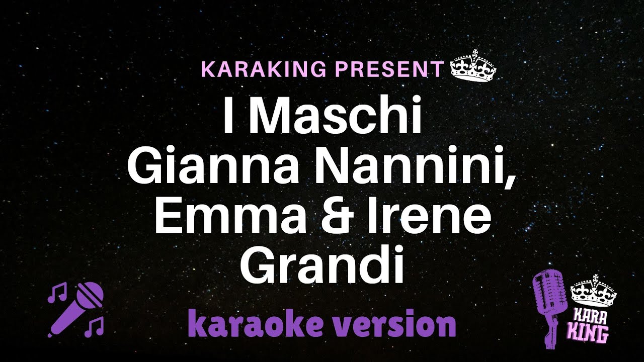 gianna nannini i maschi testo