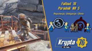 Fallout 76 Poradnik Nr 5 | Reputacja, Obligacje i Złoto | Krypta 76 PS4 POLSKA #dworkop_elo