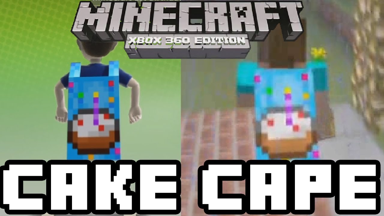 Minecraft Xbox 360 - BIRTHDAY CAPE This weekend! + Xbox 