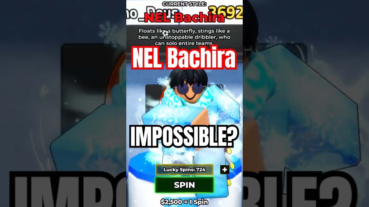 Is NEL Bachira Impossible to Spin?! 💀| Blue Lock Rivals
