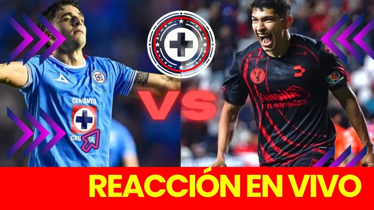 Xolos vs Cruz Azul en vivo liga mx Reacción - YouTube
