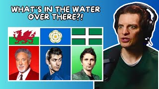 American Reacts to British Music Geography!