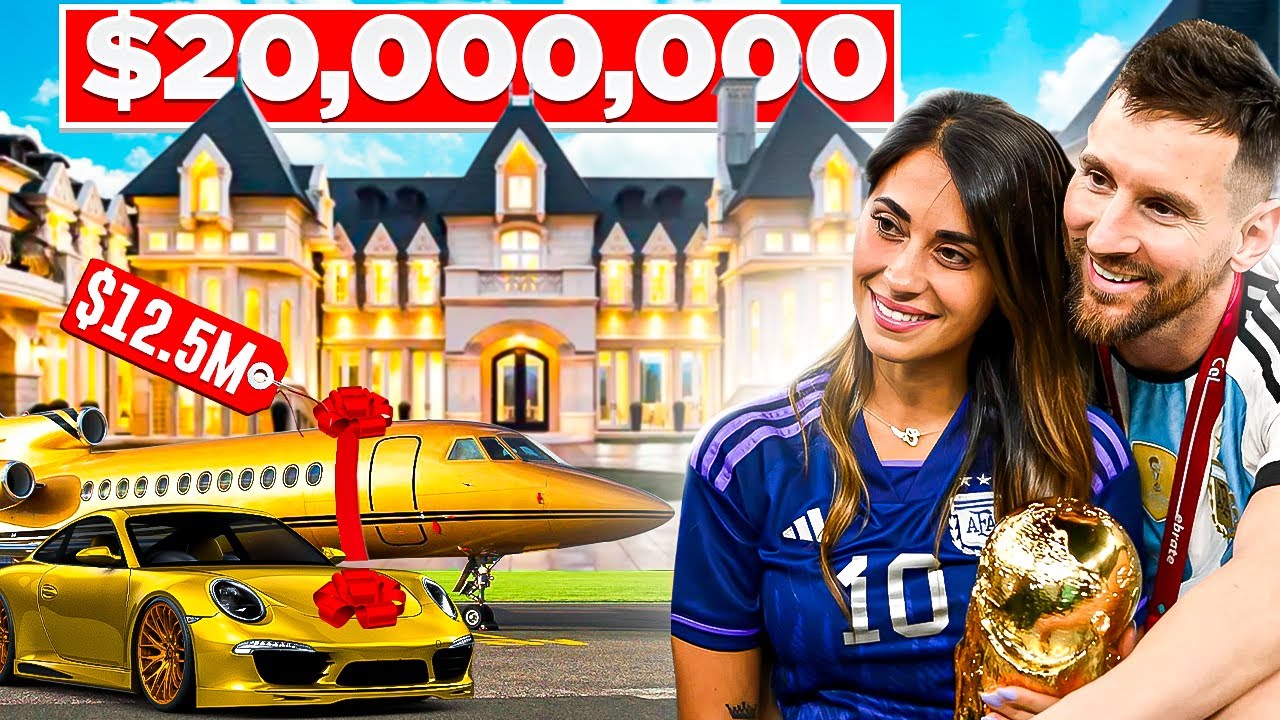 Leo Messi y Los Increíbles Lujos Que Le Da a Antonela Roccuzzo ❤️💎