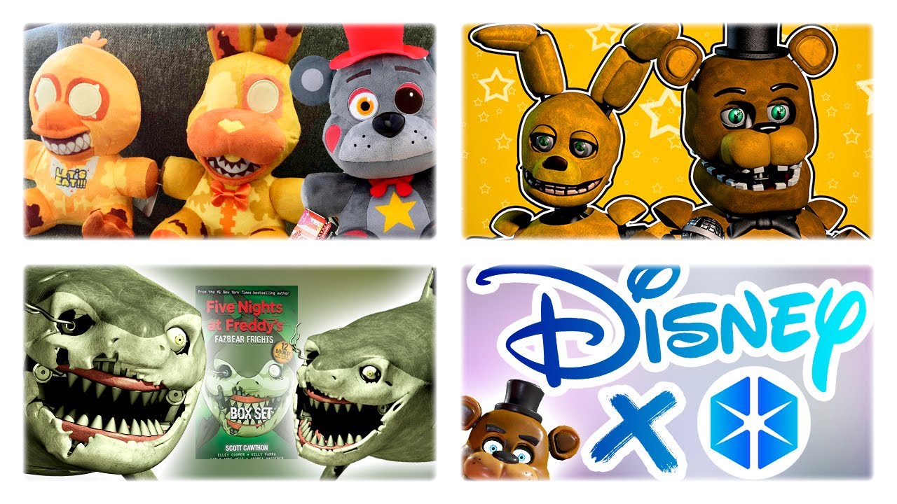 Disney X FNaF AR, NUEVOS POPS de FNAF, una ENCICLOPEDIA OFICIAL y MÁS