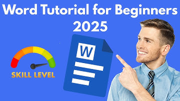 Microsoft Word Tutorial for Beginners 2025 Step-by-Step Guide
